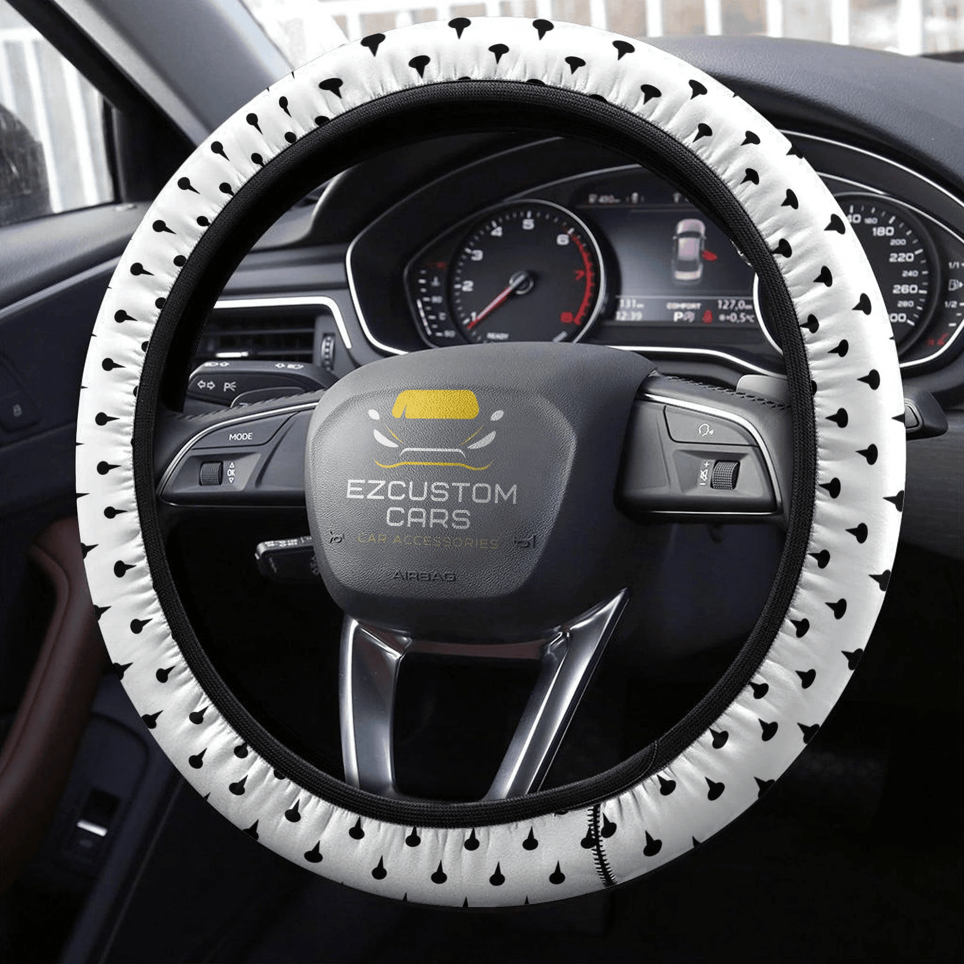 Bucciarati Patterns Anime Steering Wheel Cover Custom Jojo Bizzare Adventure Anime Car Accessories