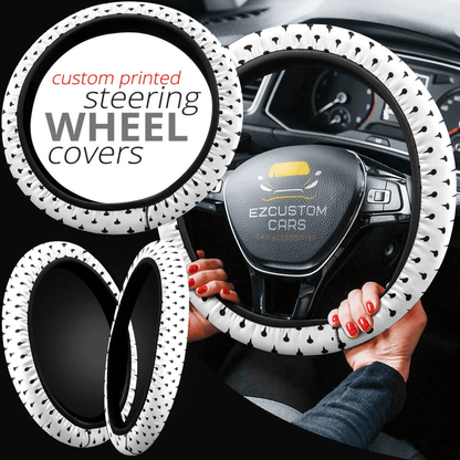 Bucciarati Patterns Anime Steering Wheel Cover Custom Jojo Bizzare Adventure Anime Car Accessories
