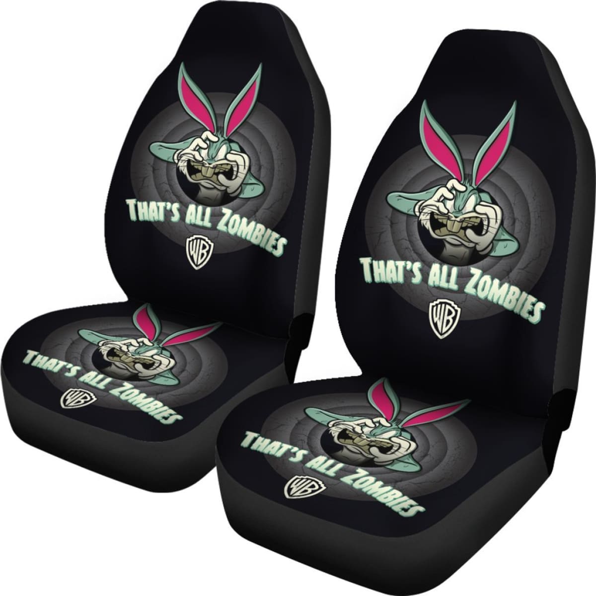 Bugs Bunny Car Seat Covers Looney Tunes Cartoon H200212 Universal Fit 225311