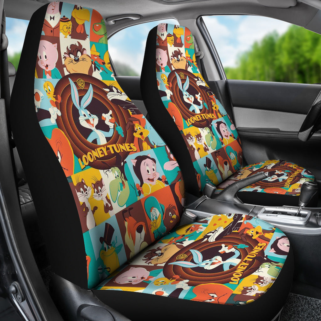Bugs Bunny Car Seat Covers Looney Tunes Custom For Fans Ci221202-08