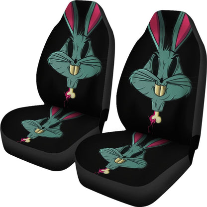 Bugs Bunny Cartoon Looney Tunes Car Seat Covers H200215 Universal Fit 225311