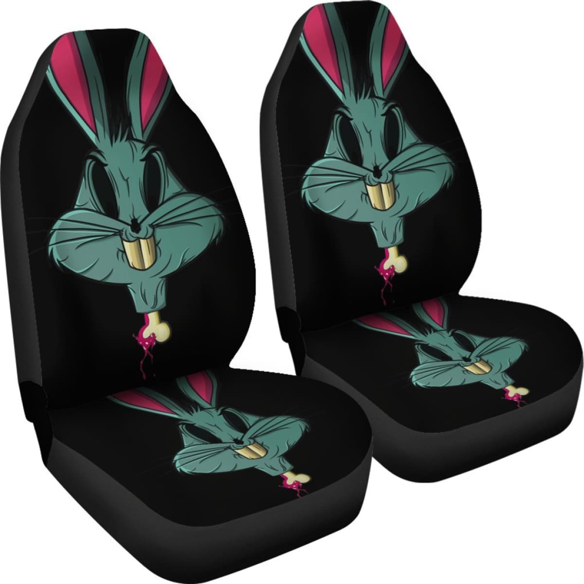Bugs Bunny Cartoon Looney Tunes Car Seat Covers H200215 Universal Fit 225311