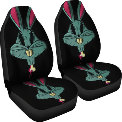 Bugs Bunny Cartoon Looney Tunes Car Seat Covers H200215 Universal Fit 225311