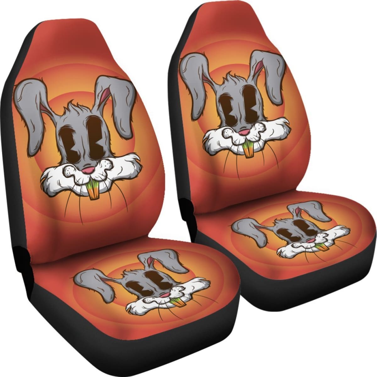Bugs Bunny Looney Tunes Cartoon Car Seat Covers H200215 Universal Fit 225311