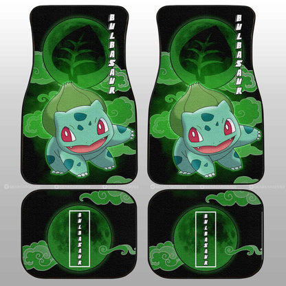 Bulbasaur Car Floor Mats Custom Anime Car Accessories For Anime Fans