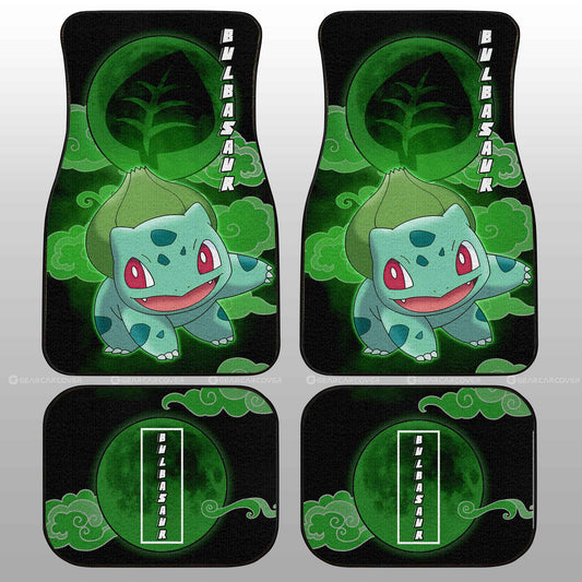 Bulbasaur Car Floor Mats Custom Anime Car Accessories For Anime Fans