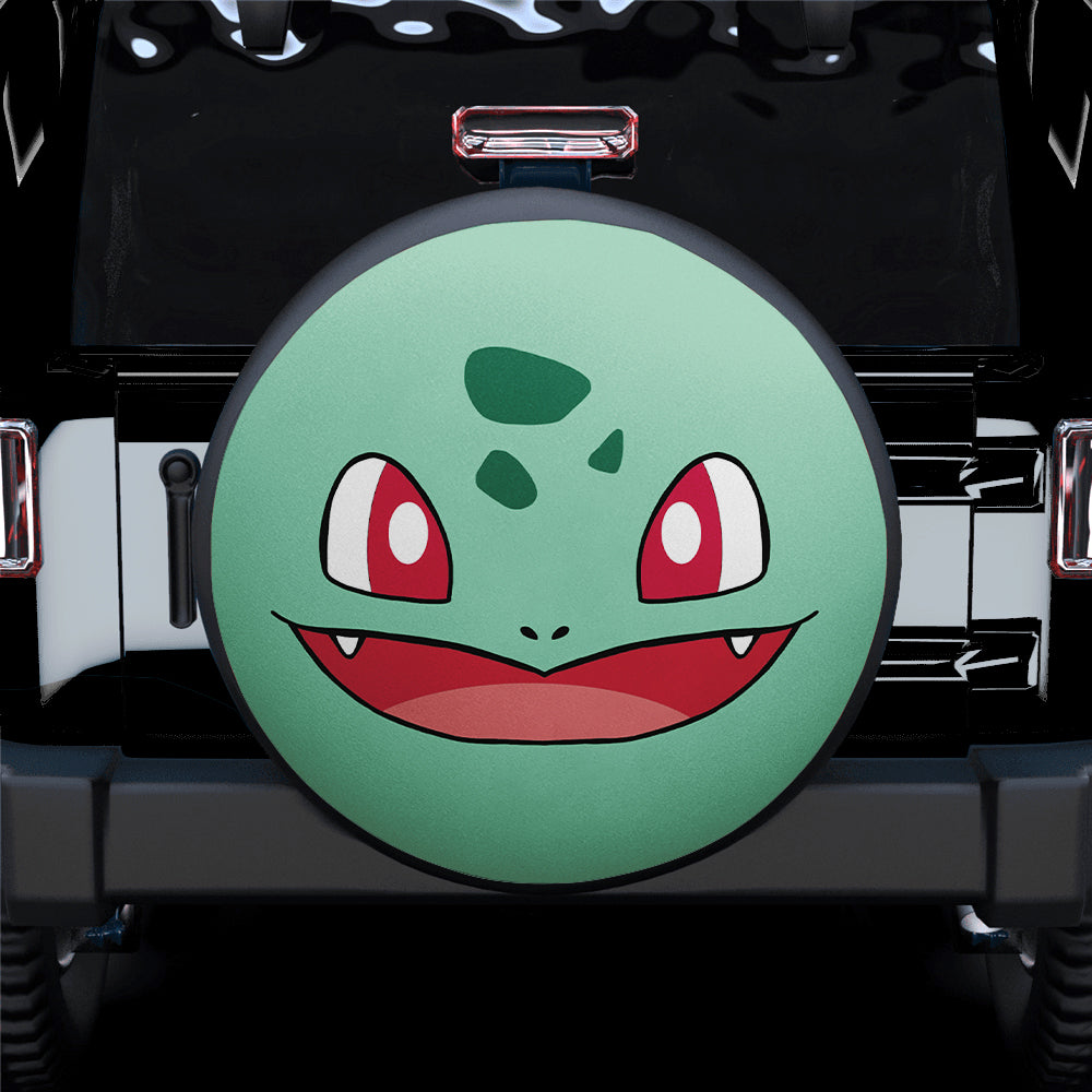 Bulbasaur Face Car Spare Tire Cover