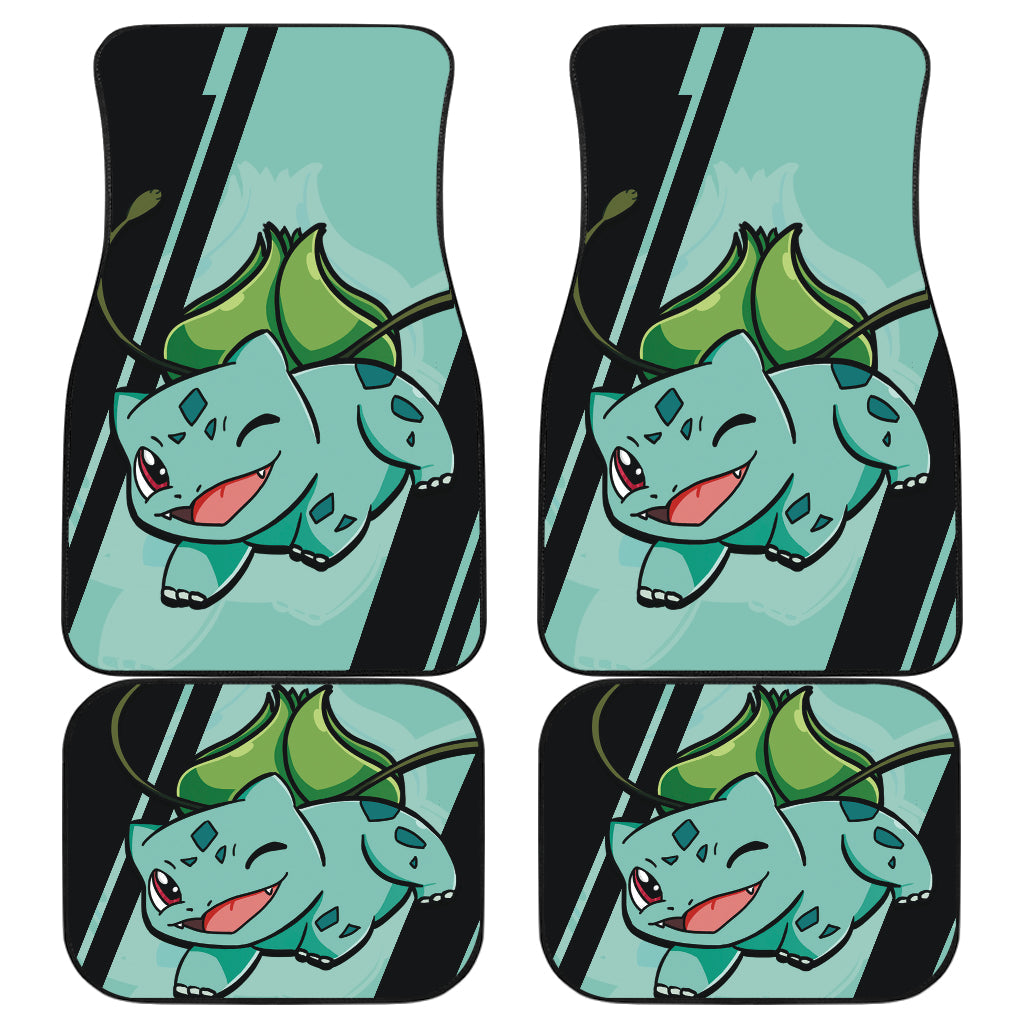 Bulbasaur Pokemon Car Floor Mats Style Custom For Fans Ci230117-04a