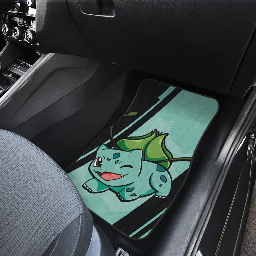 Bulbasaur Pokemon Car Floor Mats Style Custom For Fans Ci230117-04a