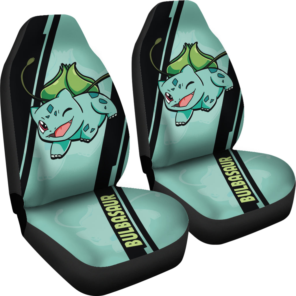 Bulbasaur Pokemon Car Seat Covers Style Custom For Fans Ci230116-04