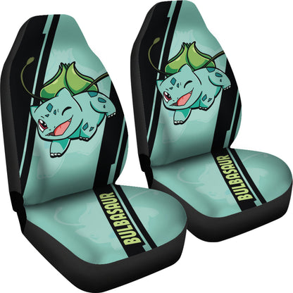 Bulbasaur Pokemon Car Seat Covers Style Custom For Fans Ci230116-04