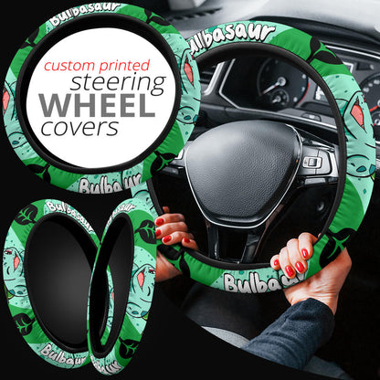 Bulbasaur Steering Wheel Cover