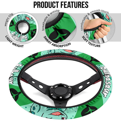 Bulbasaur Steering Wheel Cover