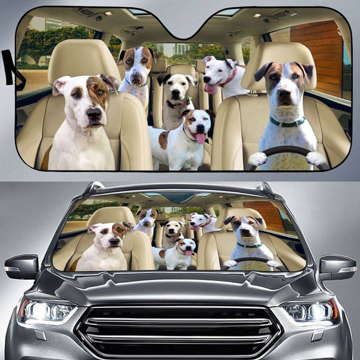 Bull Arab Car All Over Printed 3D Sun Shade