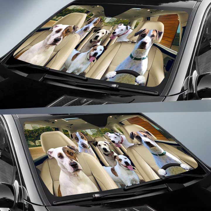 Bull Arab Car All Over Printed 3D Sun Shade