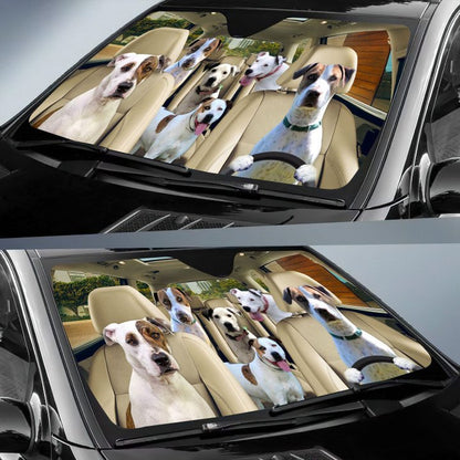 Bull Arab Car All Over Printed 3D Sun Shade