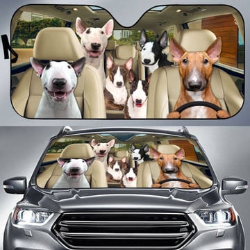 Bull Terrier All Over Printed 3D Sun Shade