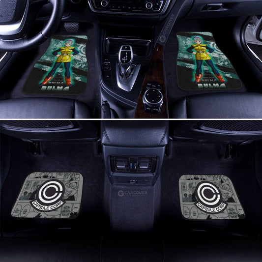 Bulma Car Floor Mats Custom Anime Dragon Ball Car Accessories