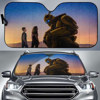 Bumble Bee Cute Car Sun Shades 918b Universal Fit