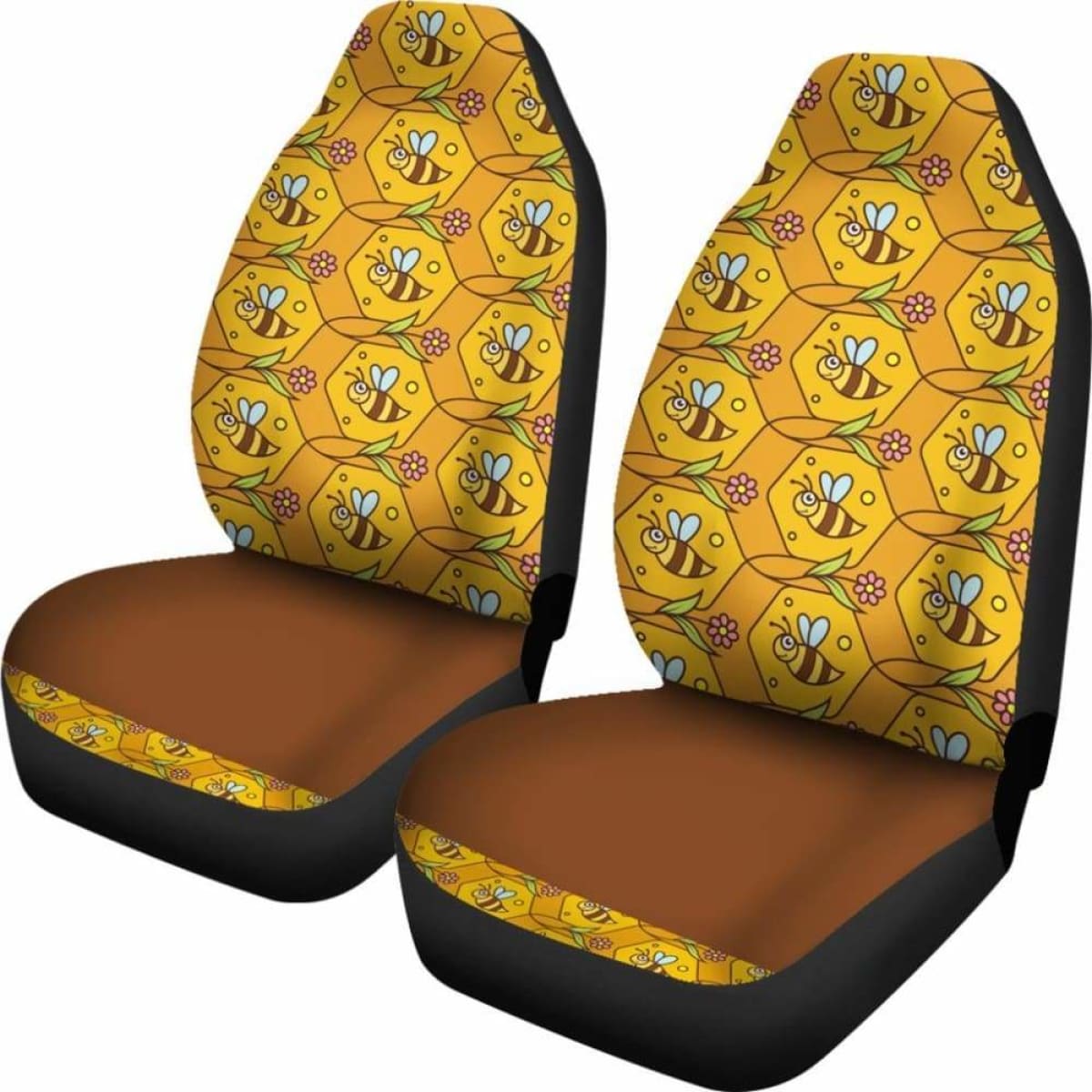 Bumble Bees Custom Car Seat Covers Universal Fit 053012