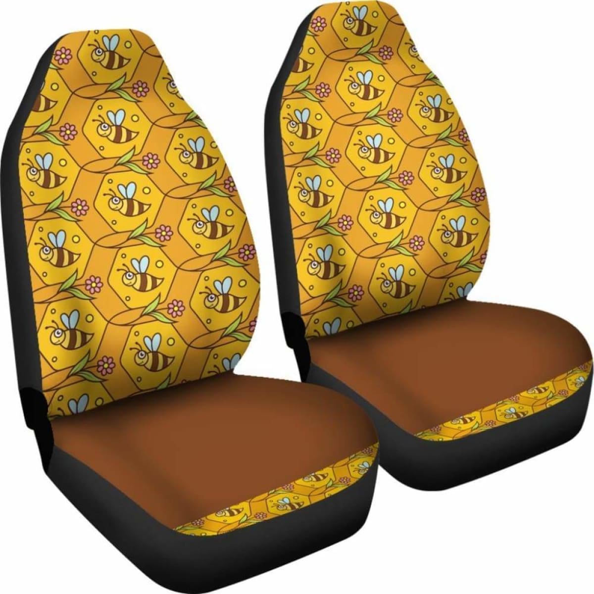 Bumble Bees Custom Car Seat Covers Universal Fit 053012