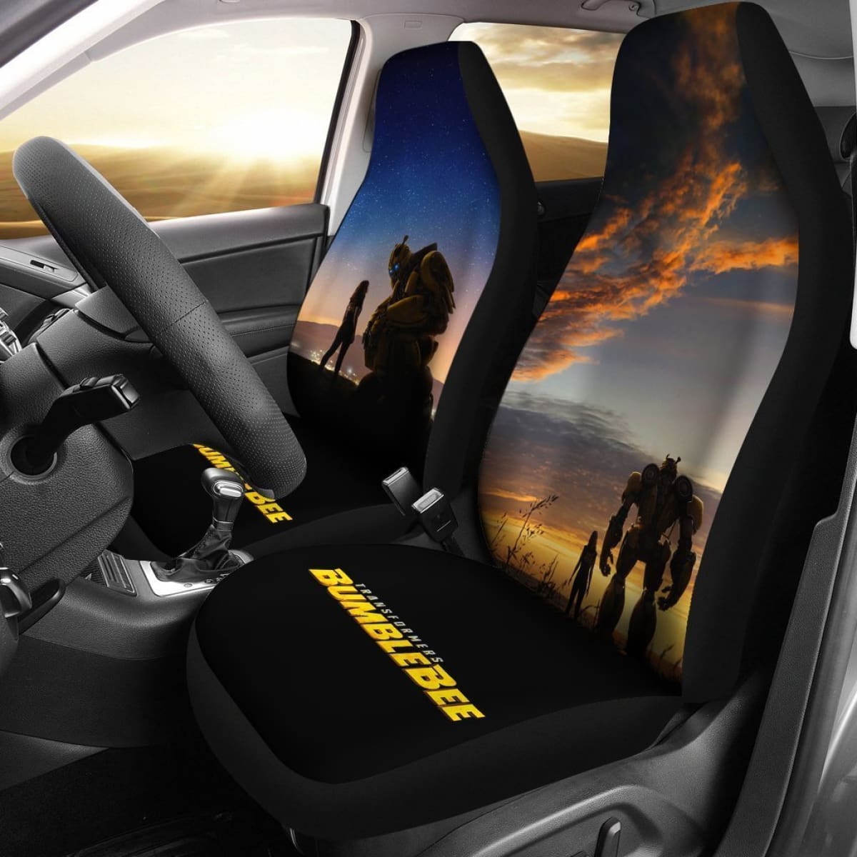 Bumblebee And Charlie Car Seat Covers Lt03 Universal Fit 225721