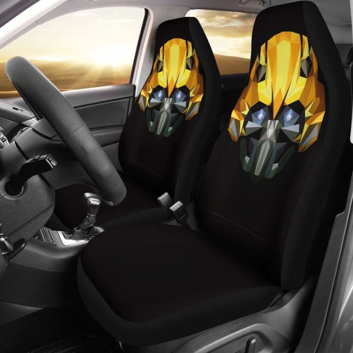 Bumblebee Car Seat Covers Universal Fit 051012