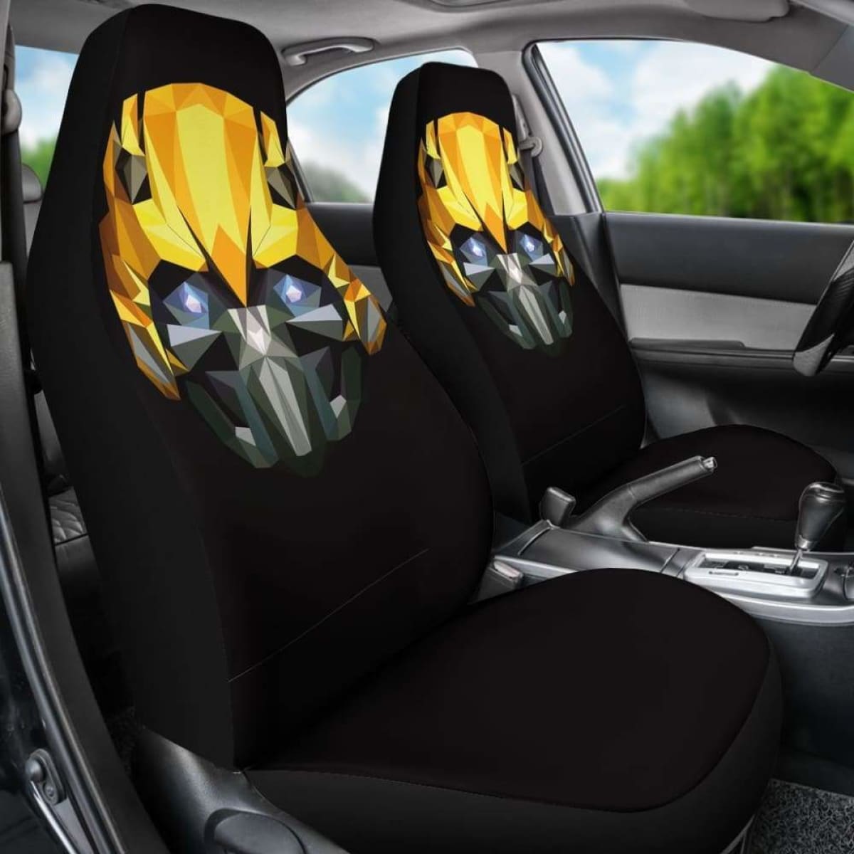 Bumblebee Car Seat Covers Universal Fit 051012