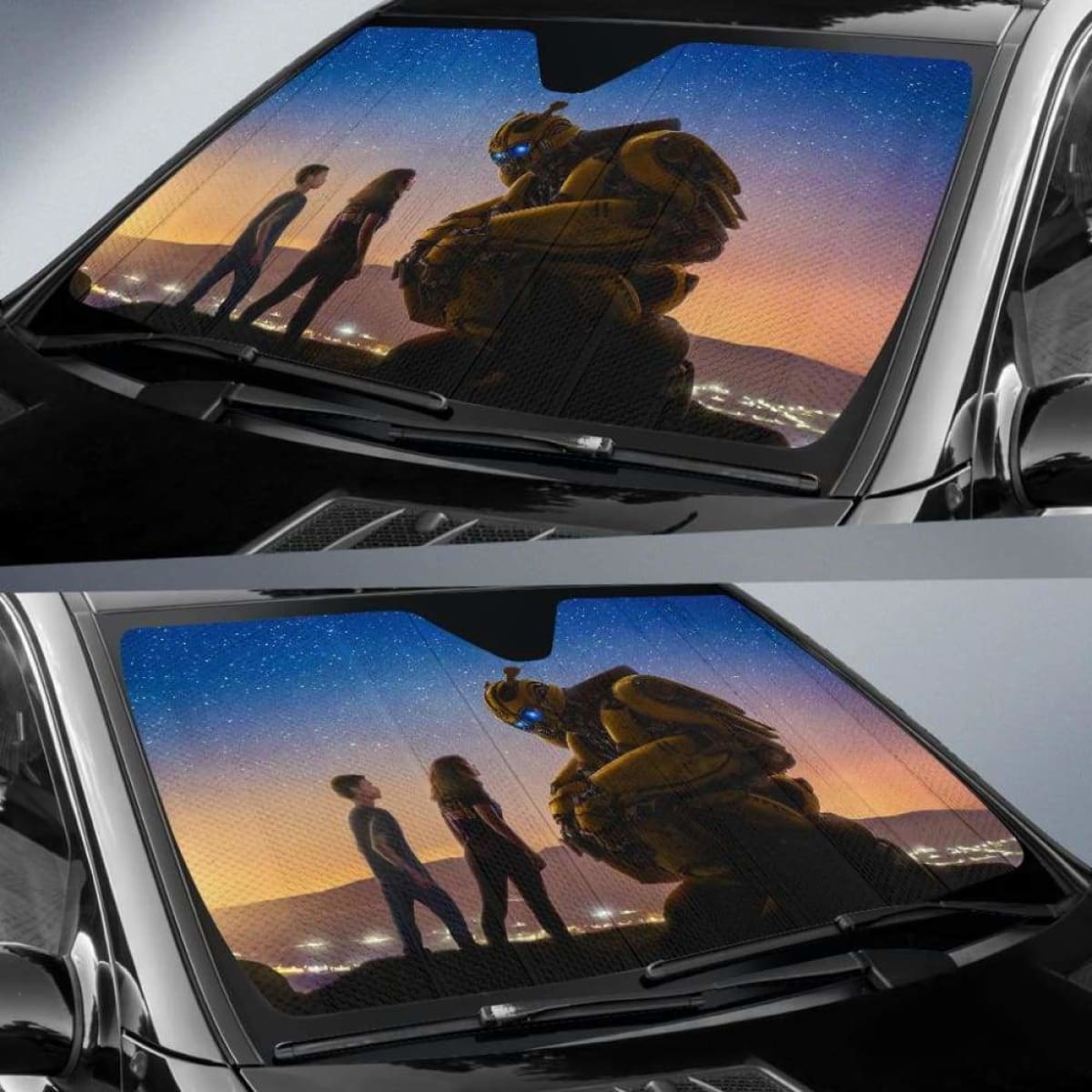 Bumblebee Night Auto Sun Shades 918b Universal Fit