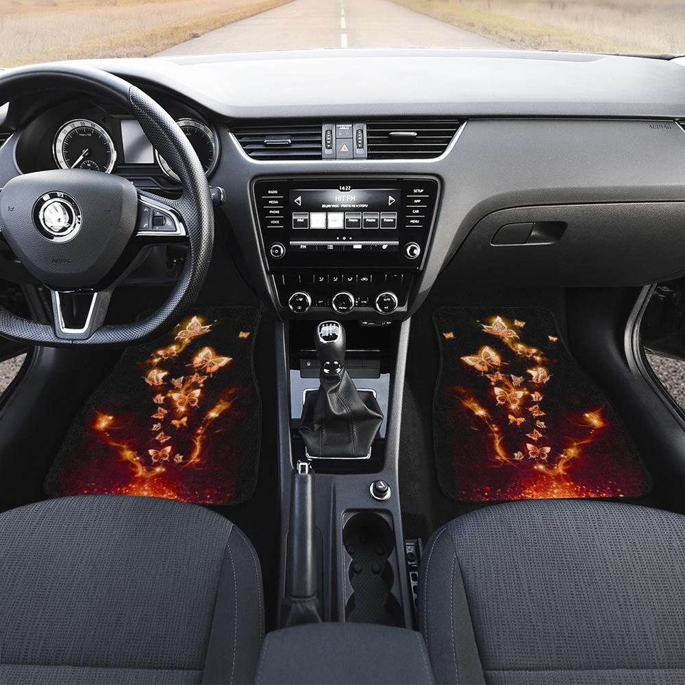 Butterfly Car Floor Mats Custom Car Accessories
