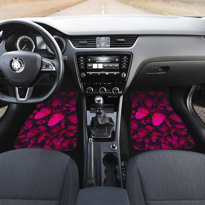 Butterfly Car Floor Mats Custom Colorful Cute Car Accessories