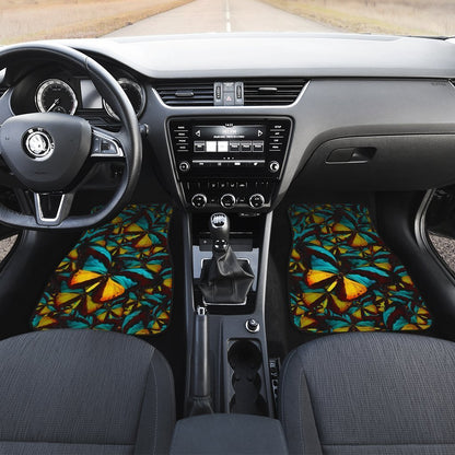 Butterfly Car Floor Mats Custom Morpho Butterfly Car Accessories