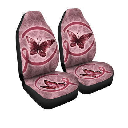 Butterfly Car Seat Covers Custom Multiple Cancer Car Accessories Meaningful Gifts