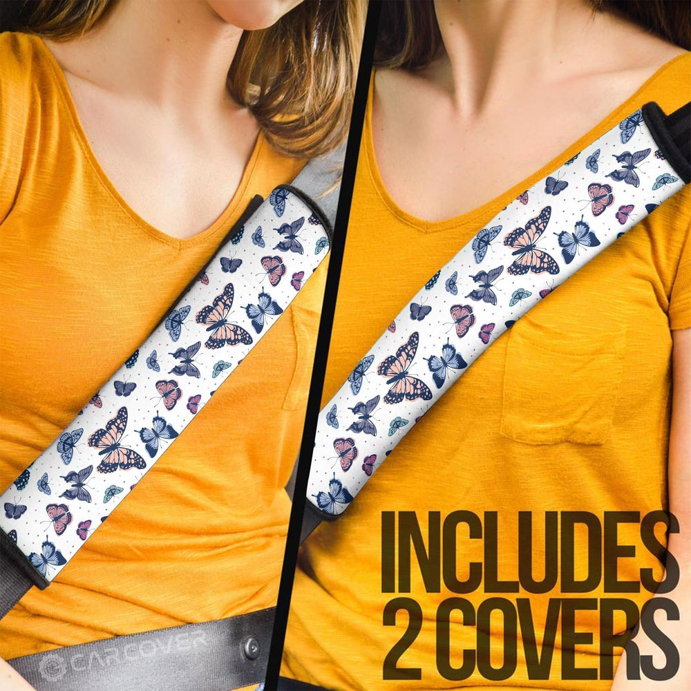 Butterfly Seat Belt Covers Custom Beautiful Butterfly Car Accessories