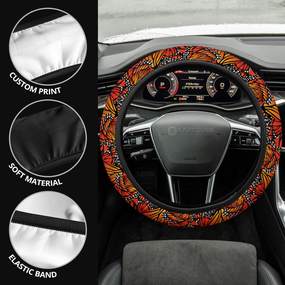 Butterfly Steering Wheel Covers Custom Beautiful Car Accessories