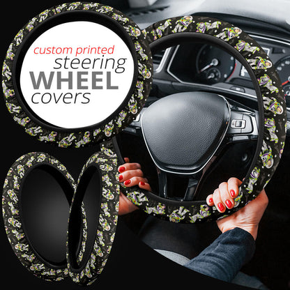 Buzz Lightyear Toy Story Premium Car Steering Wheel Cover