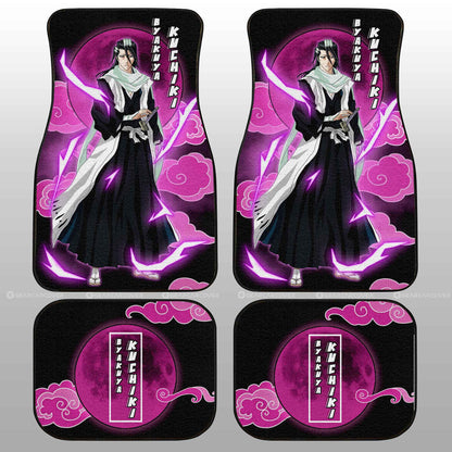 Byakuya Kuchiki Car Floor Mats Custom Bleach Anime Car Interior Accessories