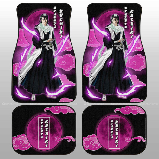 Byakuya Kuchiki Car Floor Mats Custom Bleach Anime Car Interior Accessories