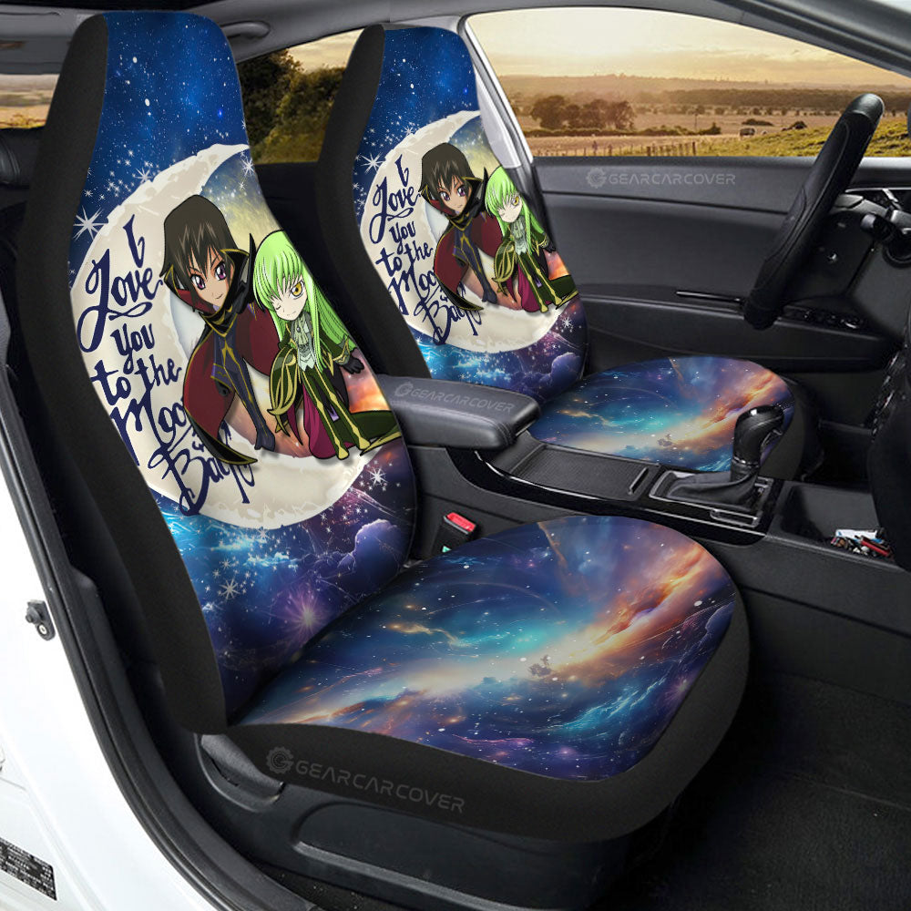 CC And Lelouch Car Seat Covers Custom Car Accessories