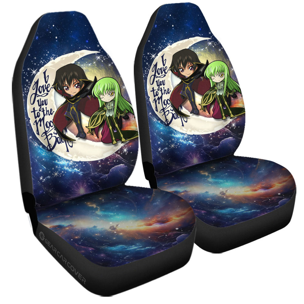 CC And Lelouch Car Seat Covers Custom Car Accessories