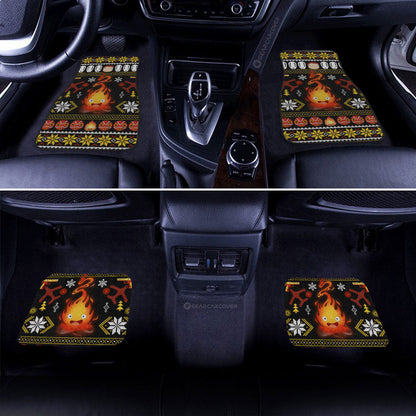 Calcifer Car Floor Mats Custom Car Accessories