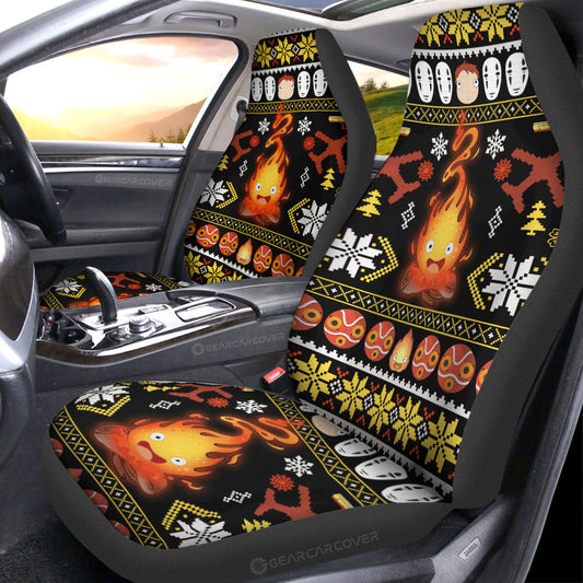 Calcifer Car Seat Covers Custom Car Accessories