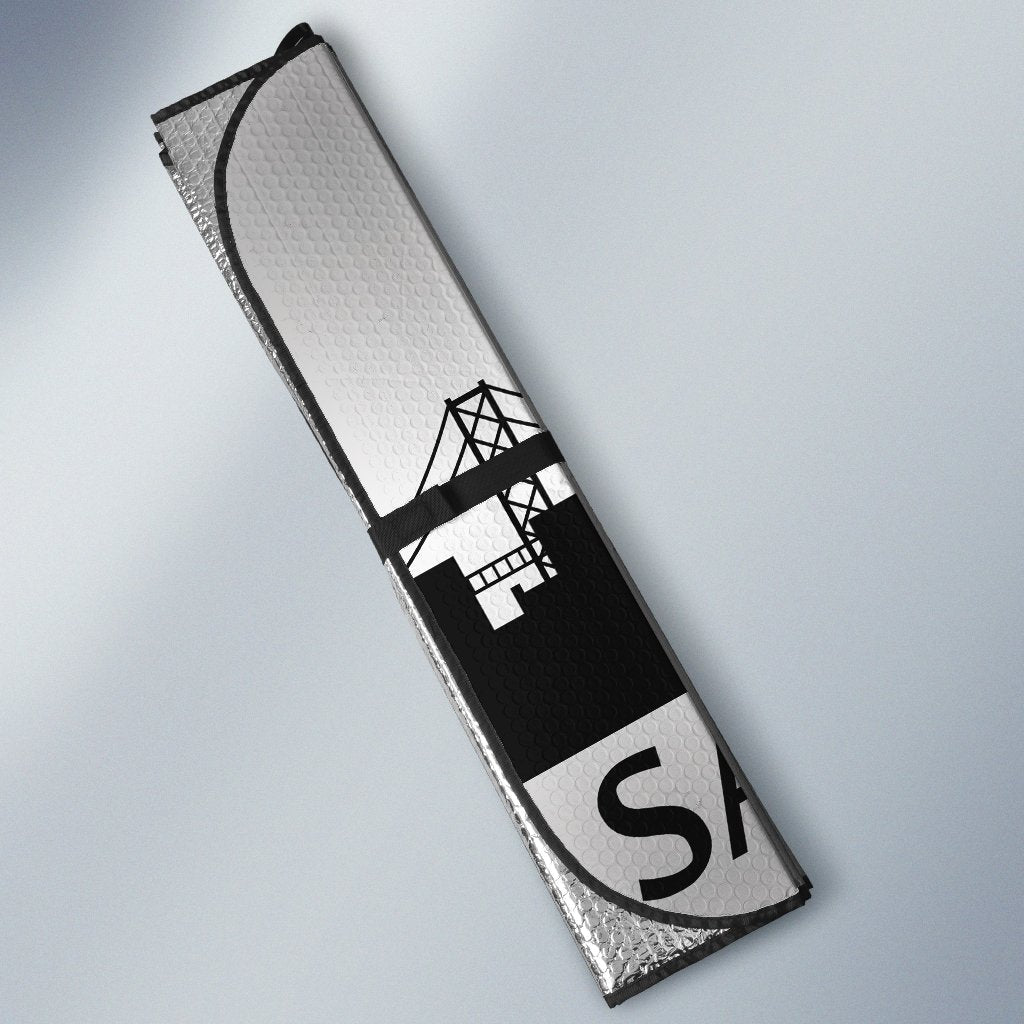 California San Francisco Skyline Car Sunshade Custom Car Accessories