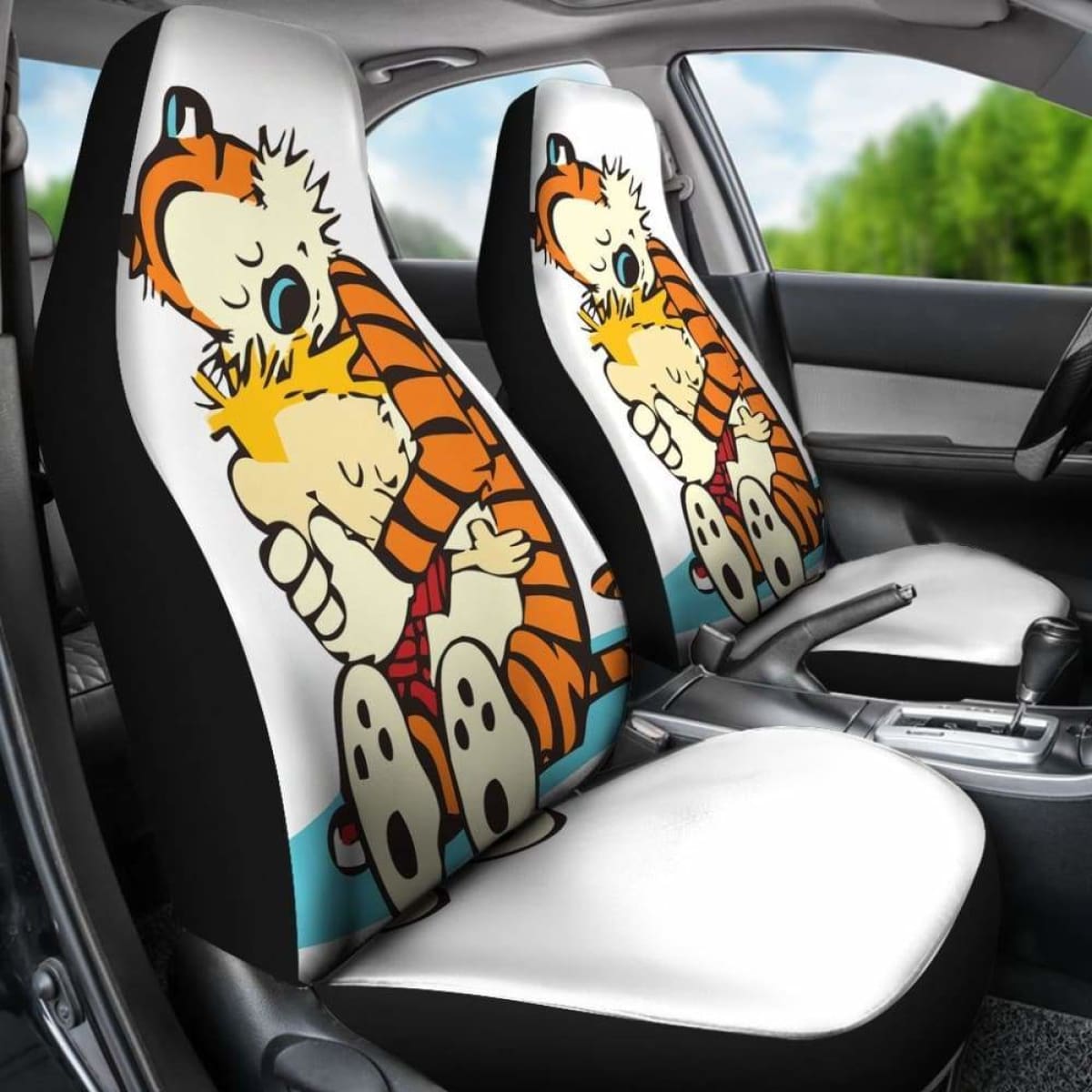 Calvin And Hobbes Car Seat Covers 100421 Universal Fit