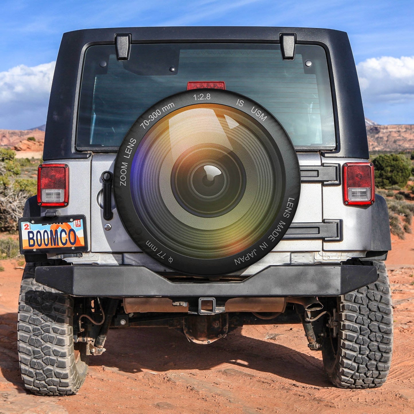 Camera Len Spare Tire Cover