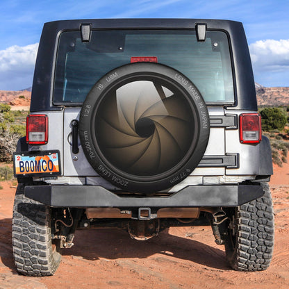 Camera Len Zoom Focus Spare Tire Cover