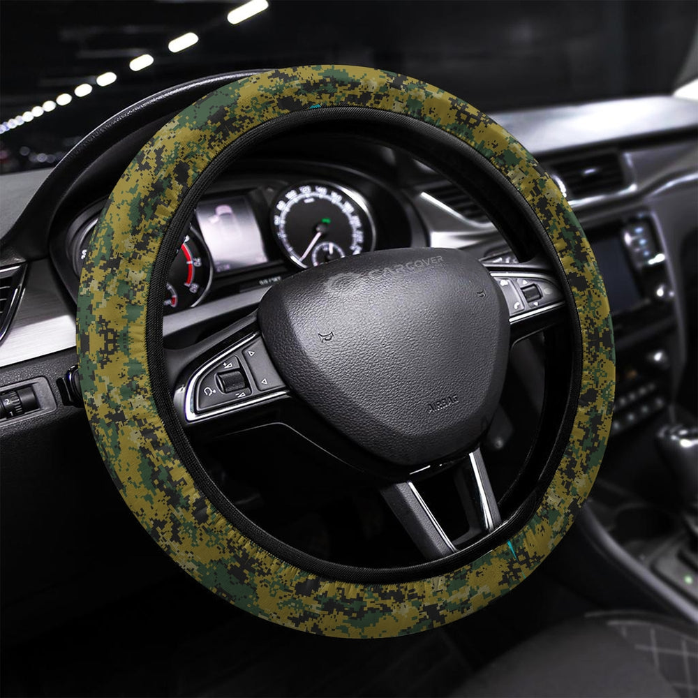 Camouflage Steering Wheel Covers Custom Marine Corps Car Accessories Marines Gifts