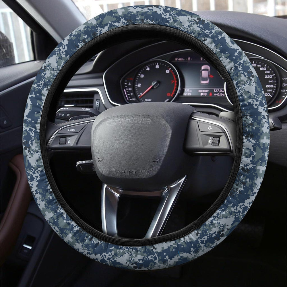 Camouflage Steering Wheel Covers Custom US Navy Car Accessories Navy Gifts