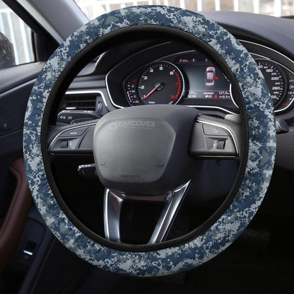 Camouflage Steering Wheel Covers Custom US Navy Car Accessories Navy Gifts