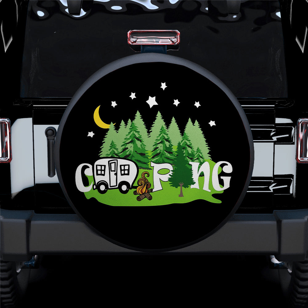 Camping Jeep Car Spare Tire Cover